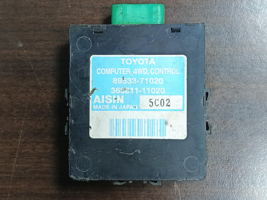 TOYOTA COMPUTER 4WD CONTROL ECU (89533-71020)