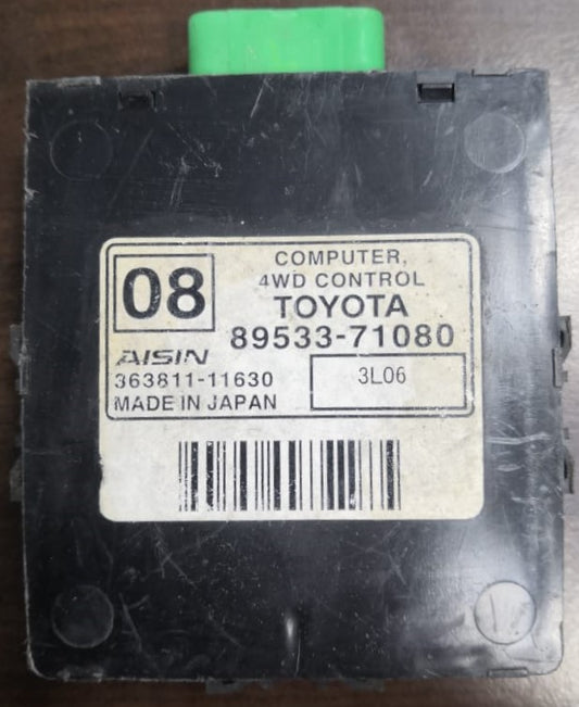 TOYOTA VIGO 4WD COMPUTER CONTROL ECU (89533-71080)