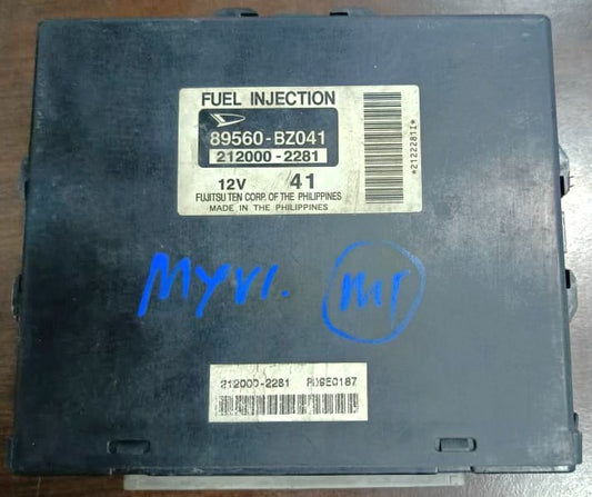 PERODUA MYVI 1.3 ENGIEN CONTROL ECU (89560-BZ041)