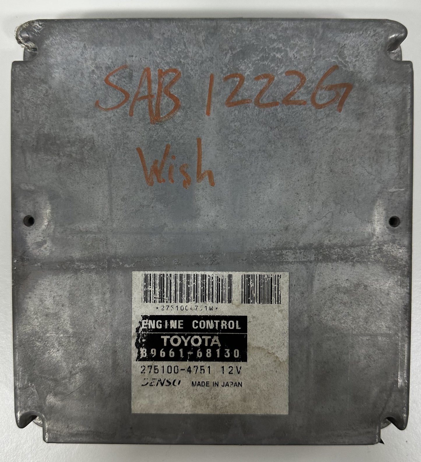 TOYOTA WISH ZNE14 ENGINE CONTROL ECU (89661-68130)