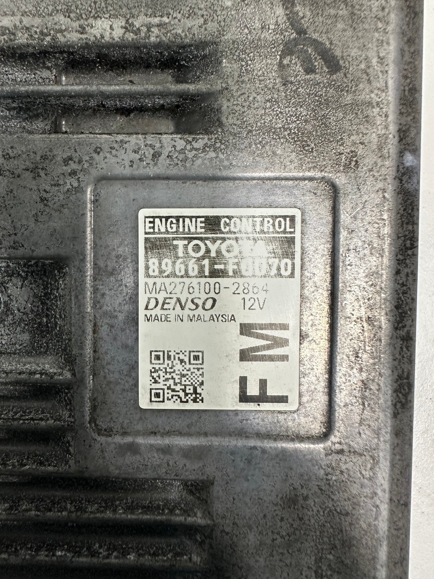 TOYOTA HILUX REVO ECU (89661-F0D70)