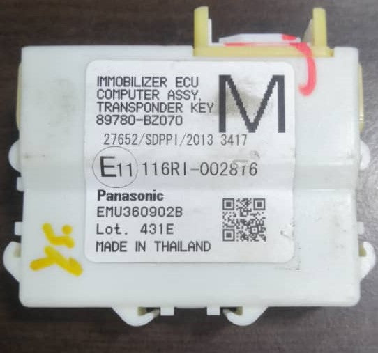 PERODUA IMMOBILIZER ECU (89780-BZ070)