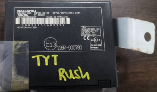 TOYOTA RUSH IMMOBILIZER ECU (89780-BZ120)