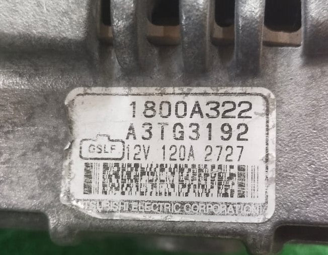 MITSUBISHI ASX ALTERNATOR (U) (A3TG3192-U)