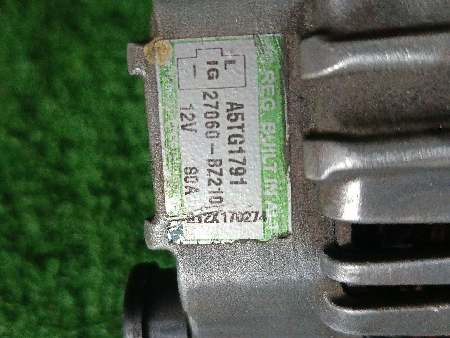 PERODUA ALZA ALTERNATOR A5TG1791 (27060-BZ210)