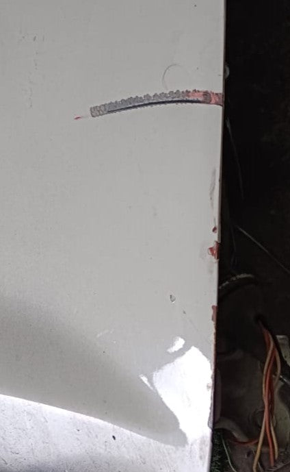 TOYOTA VIGO SINGLE CAP DOOR PANEL FRH COMPLETE WHITE (B) (DP00029)
