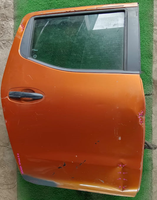 NISSAN NAVARA NP300 DOOR PANEL RRH COMPLETE ORANGE (B) (DP00100)