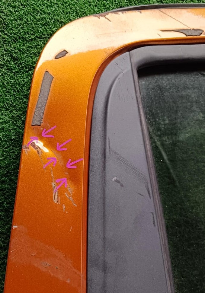 NISSAN NAVARA NP300 DOOR PANEL RRH COMPLETE ORANGE (B) (DP00100)