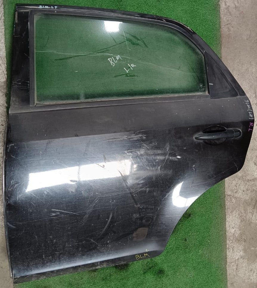 PROTON SAGA BLM DOOR PANEL RLH COMPLETE BLACK (DP00104)