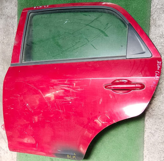 PROTON SAGA BLM DOOR PANEL RLH COMPLETE RED (DP00105)