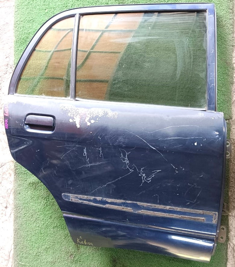 PERODUA KELISA DOOR PANEL RRH COMPLETE BLUE (DP00149)