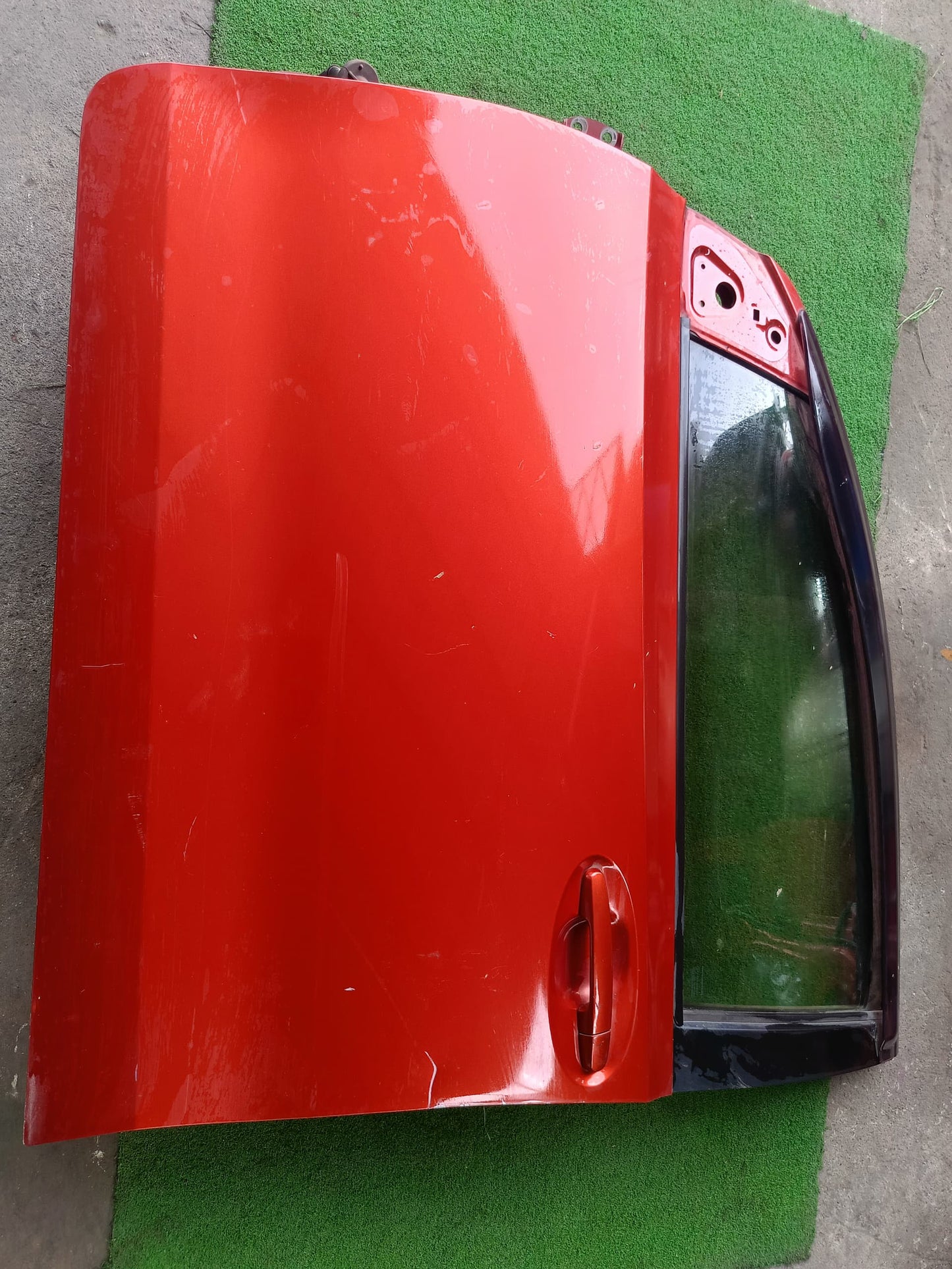 PERODUA MYVI LAGI BEST DOOR PANEL FLH COMPLETE RED (DR00026)