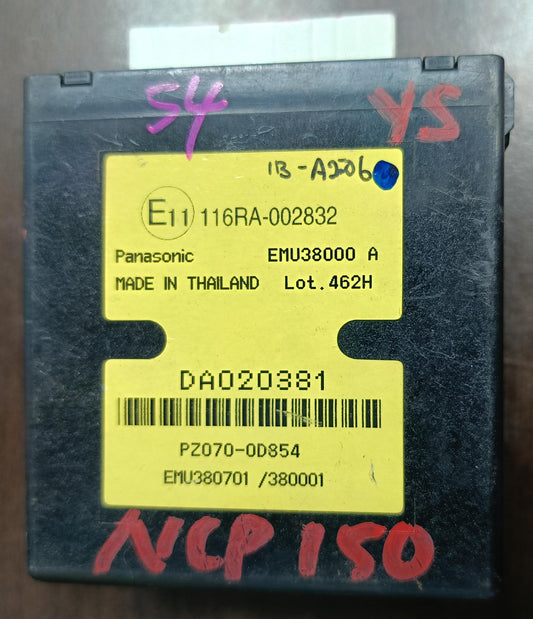 TOYOTA VIOS PUSH START ECU (EMU38000)