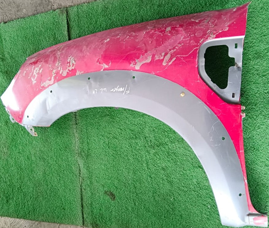 FORD RANGER T6 FRONT FENDER WITH HOLE RED LH (FFWH053)