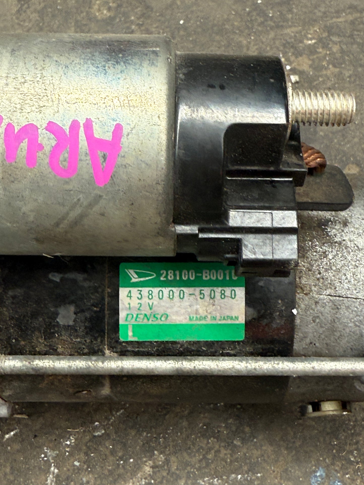 PERODUA ARUZ STARTER 28100-B0010