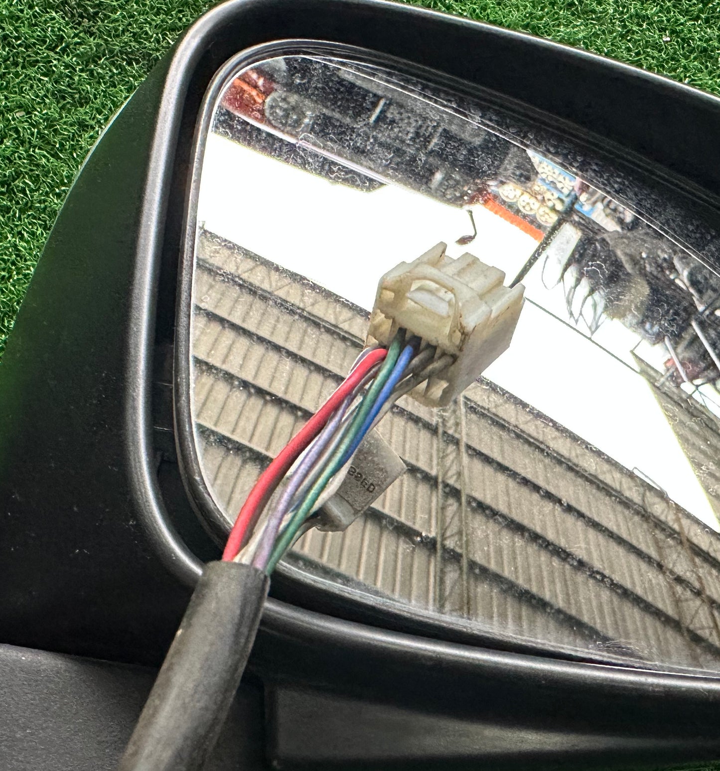 PERODUA MYVI LAGI BEST SIDE MIRROR 7WIRE RH SILVER (SM00015)