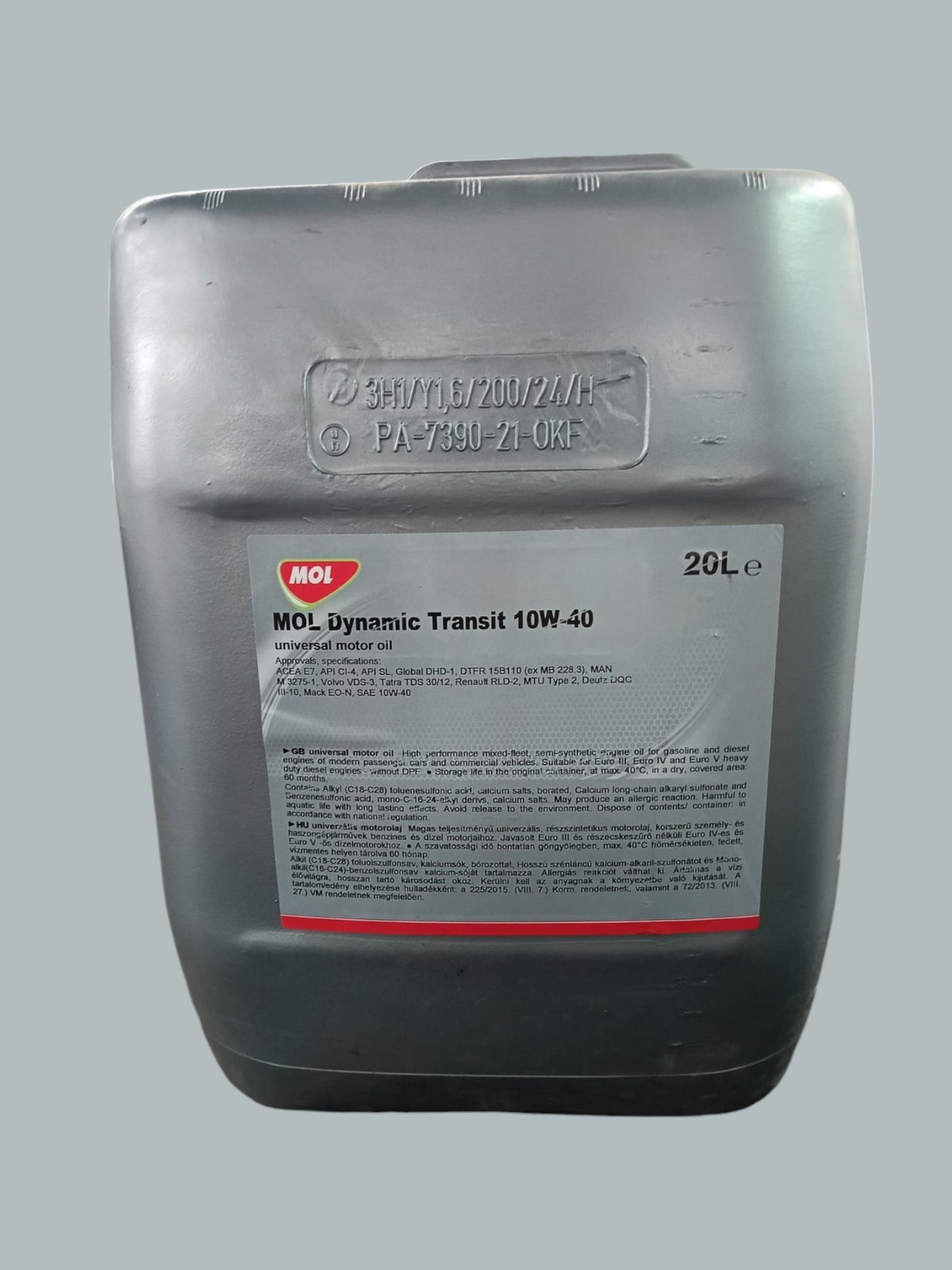 MOL DYNAMIC TRANSIT 10W-40 20L (10W-40 20L)
