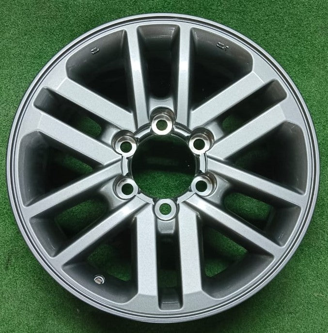 TOYOTA FORTUNER 6HOLE 17X7.5J SILVER RIM (NEW RIM0001)