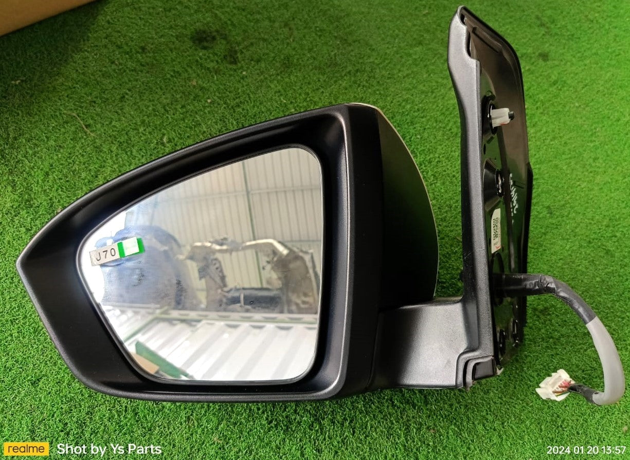 PERODUA ATIVA 1.0 H 2021 SIDE MIRROR 9 WIRE WITH LAMP (AUTO FOLDABLE) LH (PDT01A-2650T-LONG) (87940-BZM50) (OEM)