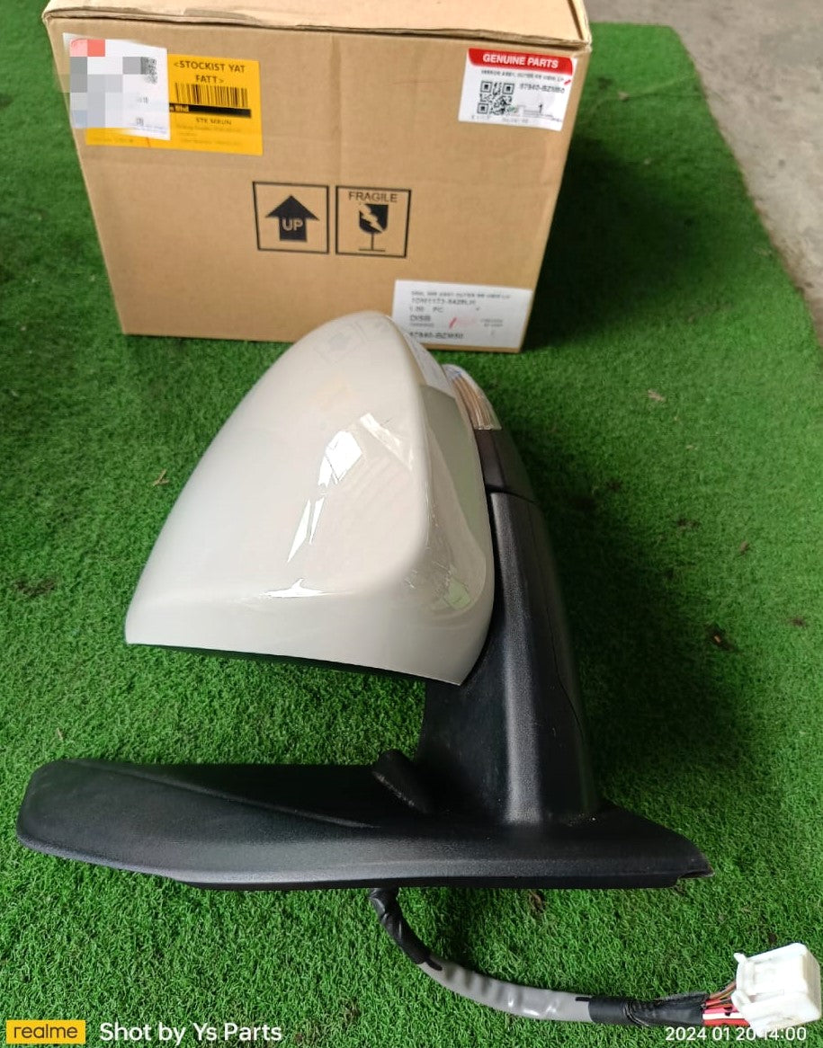 PERODUA ATIVA 1.0 H 2021 SIDE MIRROR 9 WIRE WITH LAMP (AUTO FOLDABLE) LH (PDT01A-2650T-LONG) (87940-BZM50) (OEM)