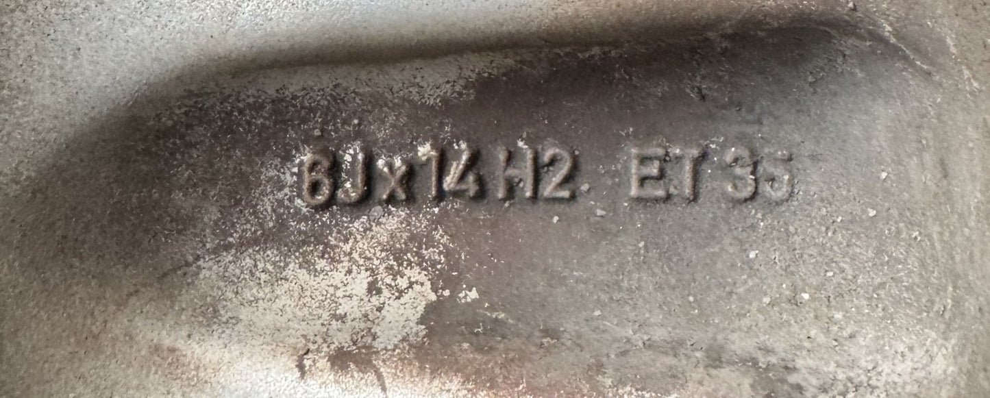 SPORT RIM 4HOLE 14X6J RIM (RIM00071)