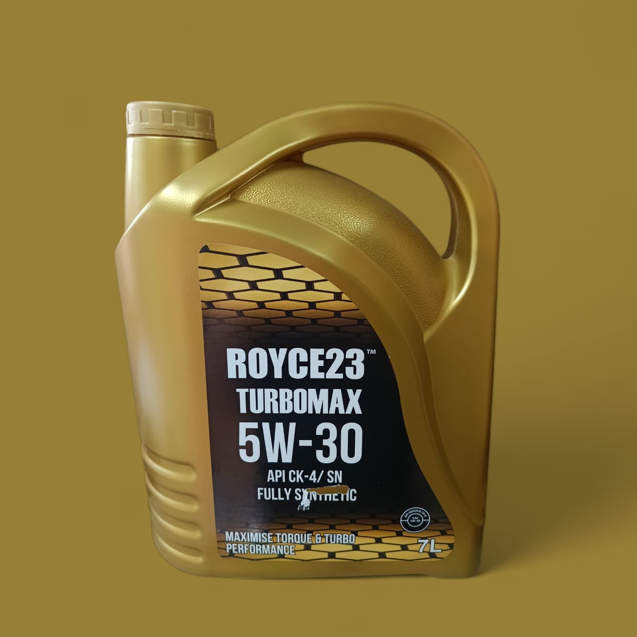 ROYCE23 TURBOMAX FULLY SAE 5W-30 API CK4/SN 7L (RYCE23 5W-30)