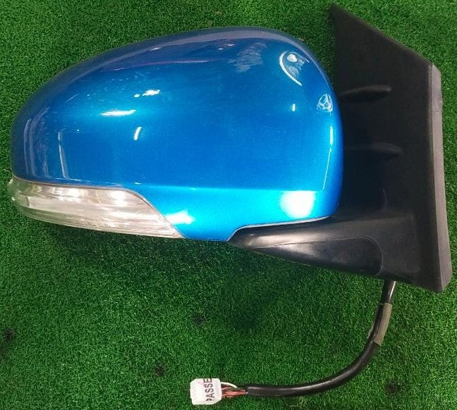 PERODUA BEZZA SIDE MIRROR 9WIRE RH BLUE (SM00012-2)