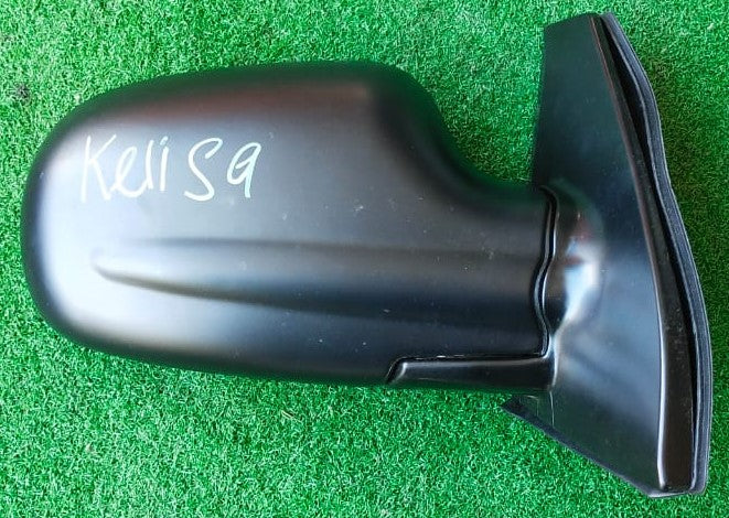 PERODUA KELISA SIDE MIRROR NO WIRE RH BLACK (SM00065)