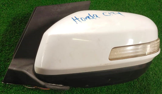 HONDA CITY TMO SIDE MIRROR 7WIRE LH WHITE (SM00068)