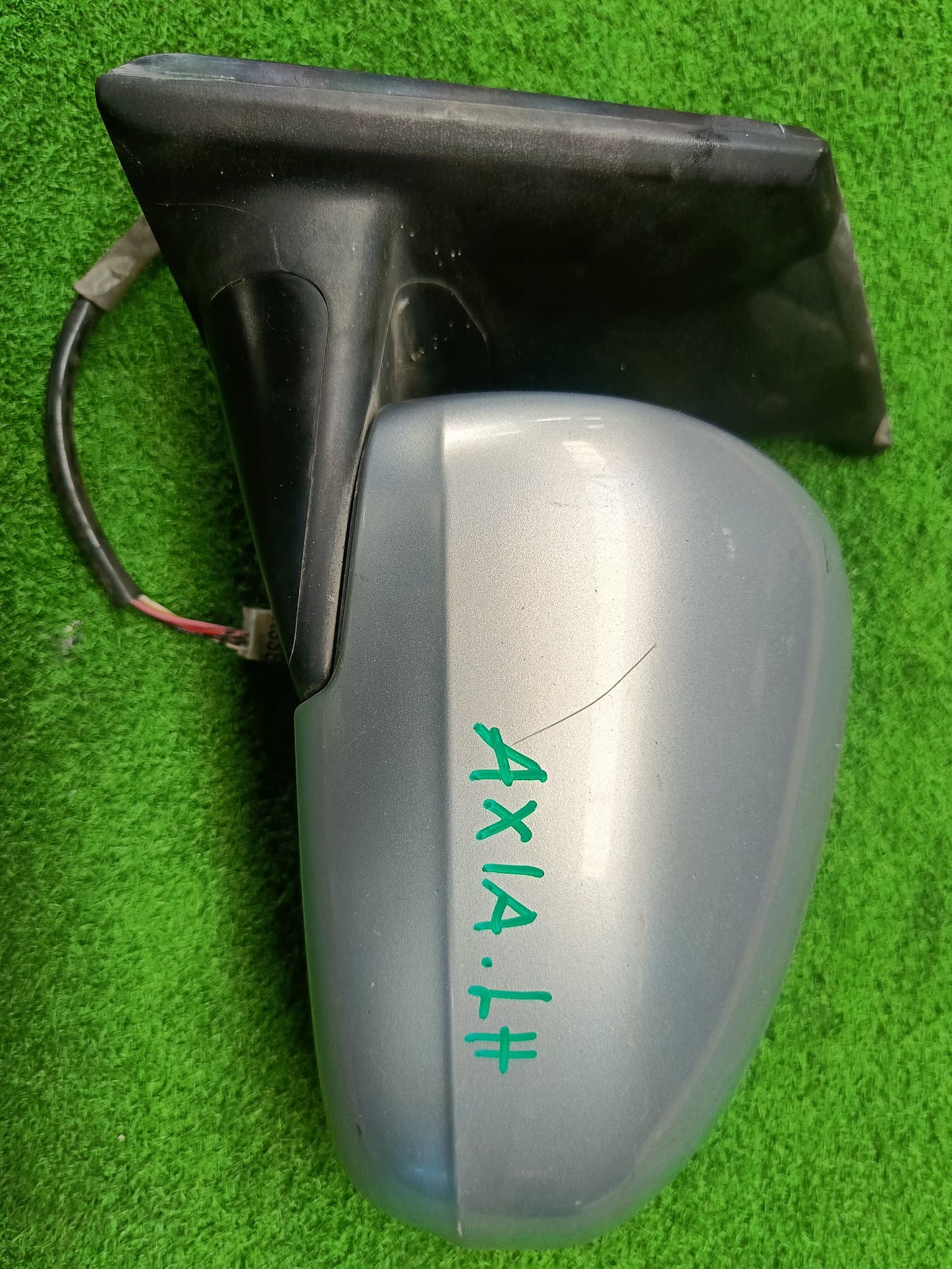 PERODUA AXIA SIDE MIRROR LH 5WIRE SILVER (SM7000)