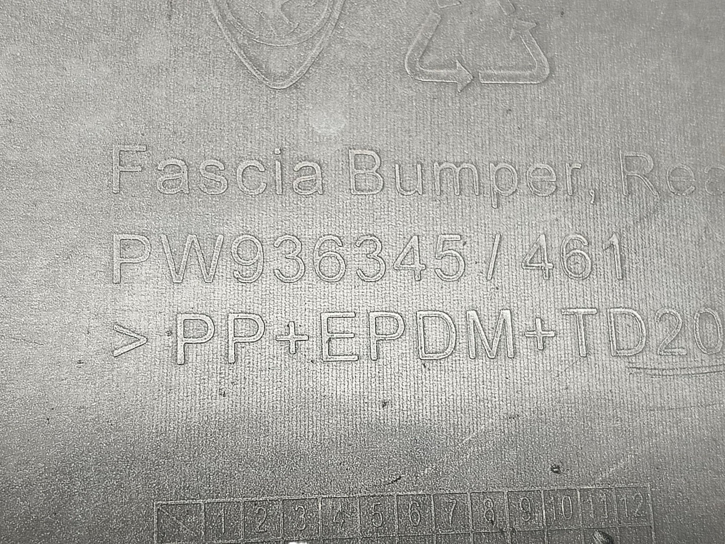 PROTON IRIZ 2019 REAR BUMPER (PW936345)