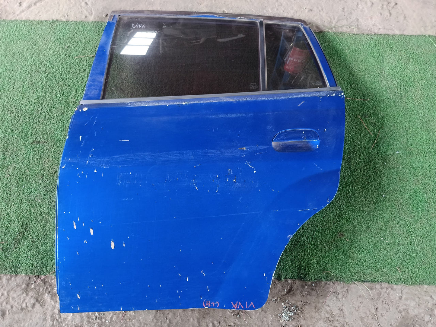 PERODUA VIVA DOOR PANEL RLH COMPLETE BLUE (DP00168)