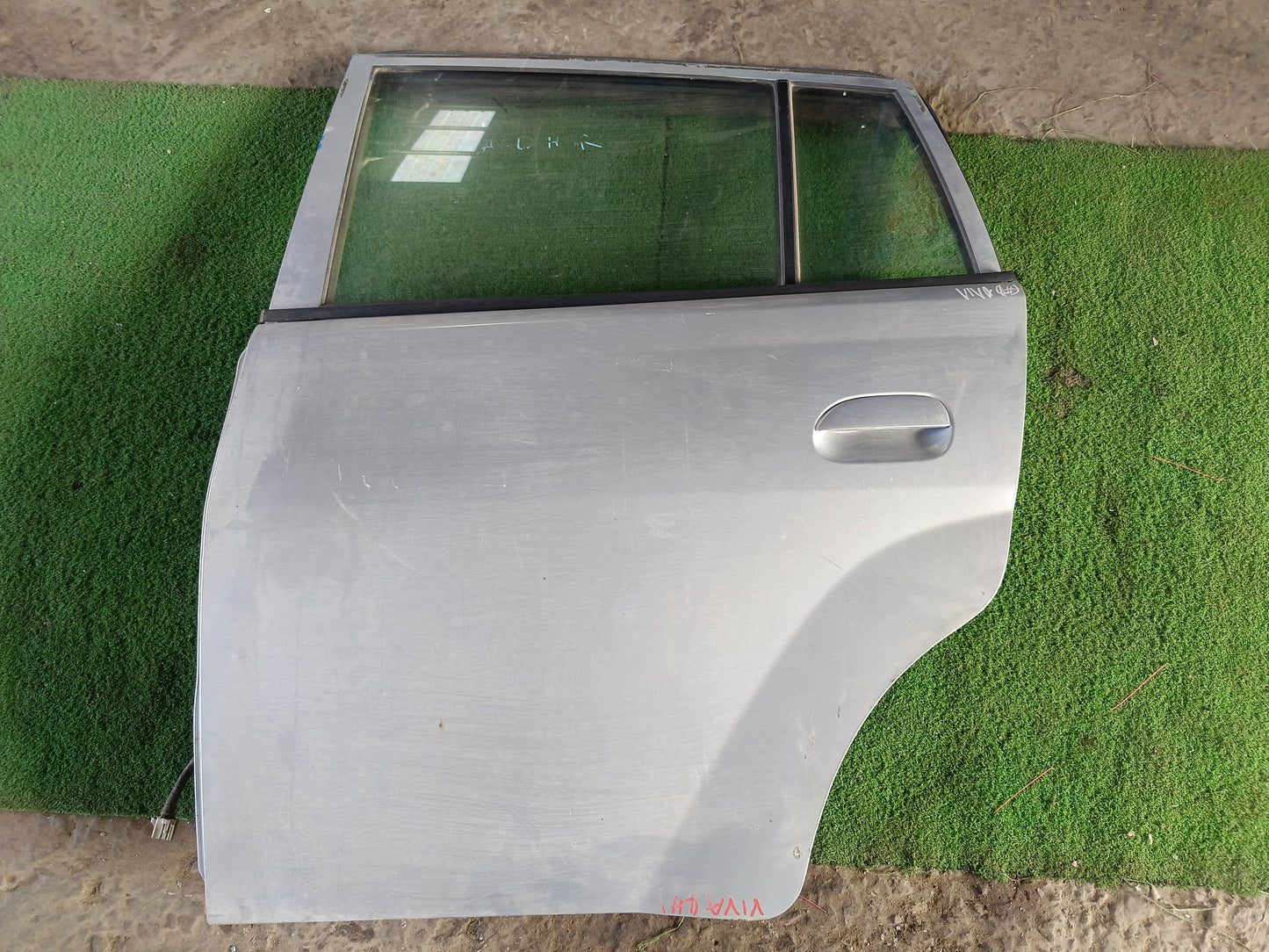 PERODUA VIVA DOOR PANEL RLH COMPLETE SILVER (DP00214)