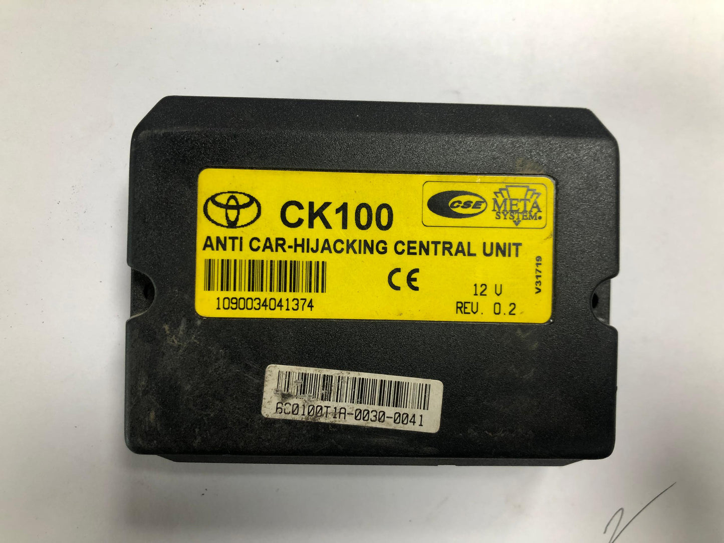 TOYOTA AVANZA CAR-HIJACKING CENTRAL UNIT (CK100)