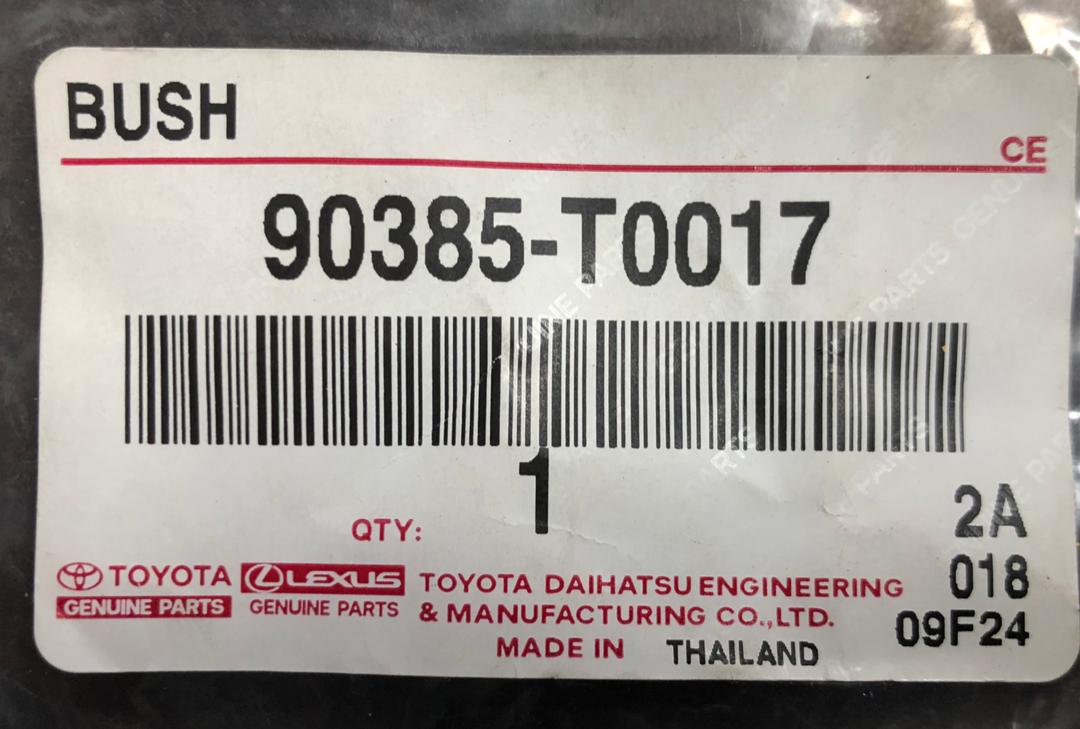 TOYOTA HILUX VIGO REAR SPRING BUSH (90385-T0017)