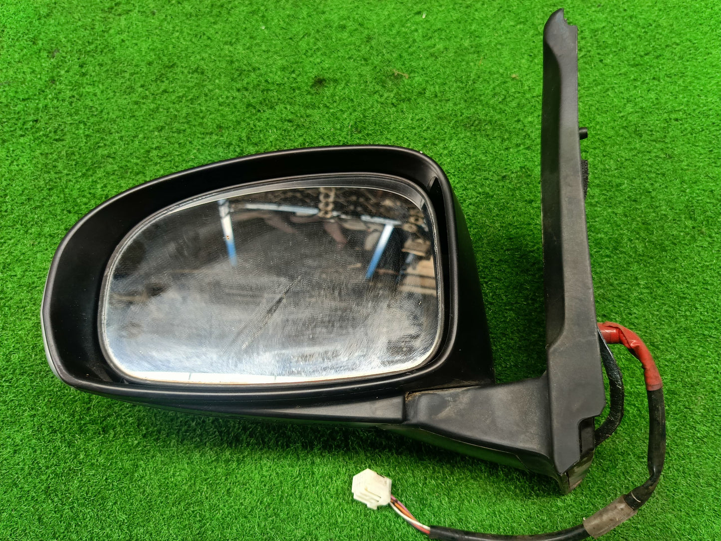 PERODUA AXIA SIDE MIRROR LH 5WIRE SILVER (SM7000)