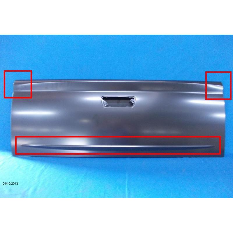 ISUZU DMAX ITEQ 2007 TAIL GATE (CENTRE OPEN) (ISK05C-271PB-NNNA)