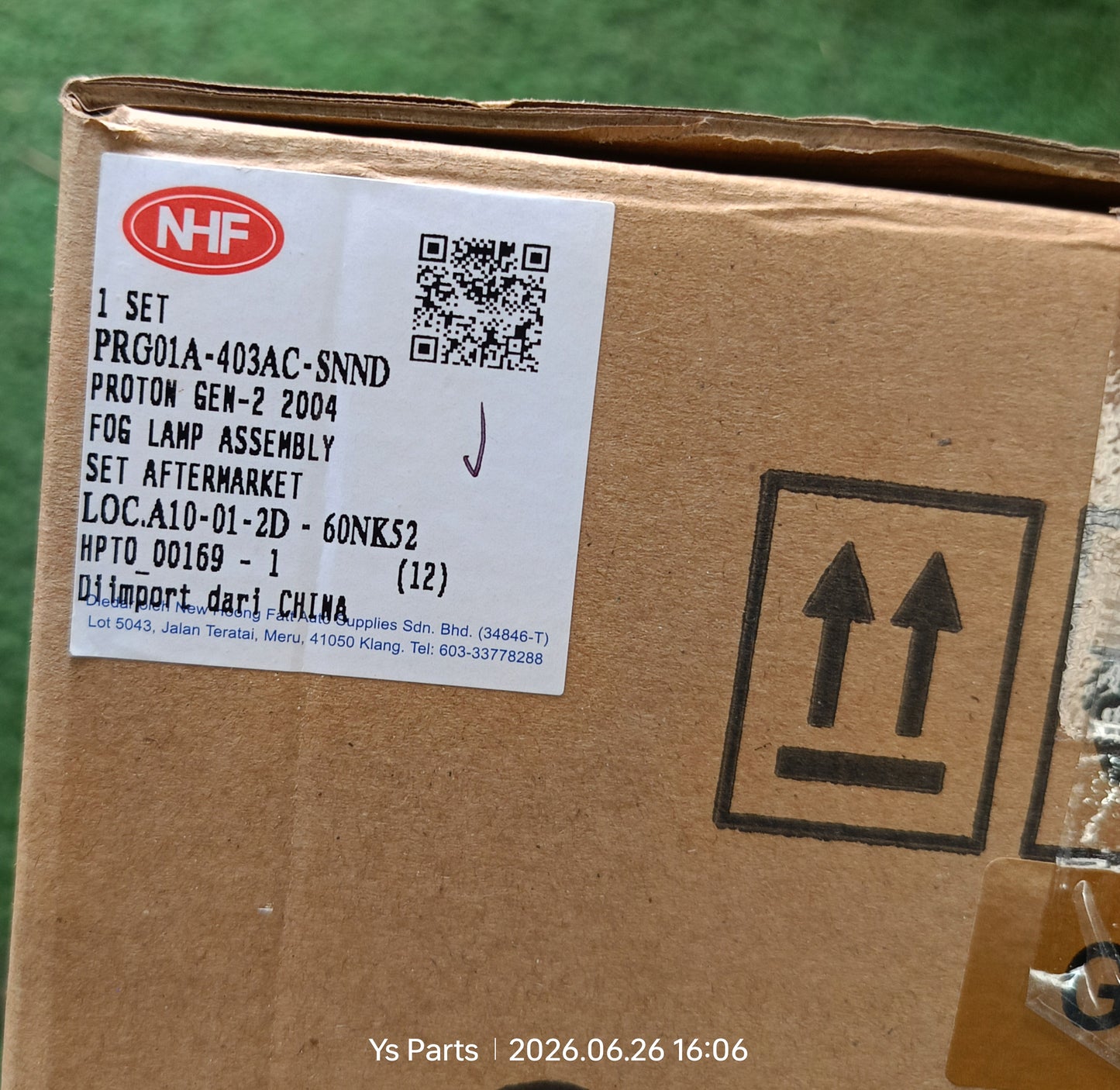 PROTON GEN 2 2004 FOG LAMP SET NEW (PRG01A-403AC-SNND)