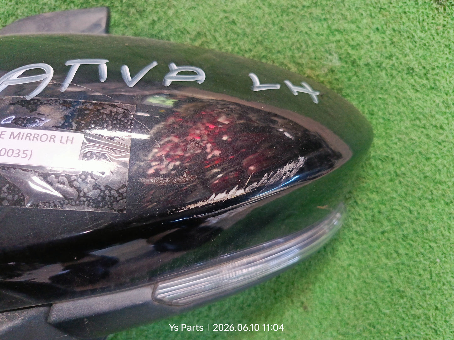 PERODUA ATIVA SIDE MIRROR LH 10 WIRE BLACK (SM10035)
