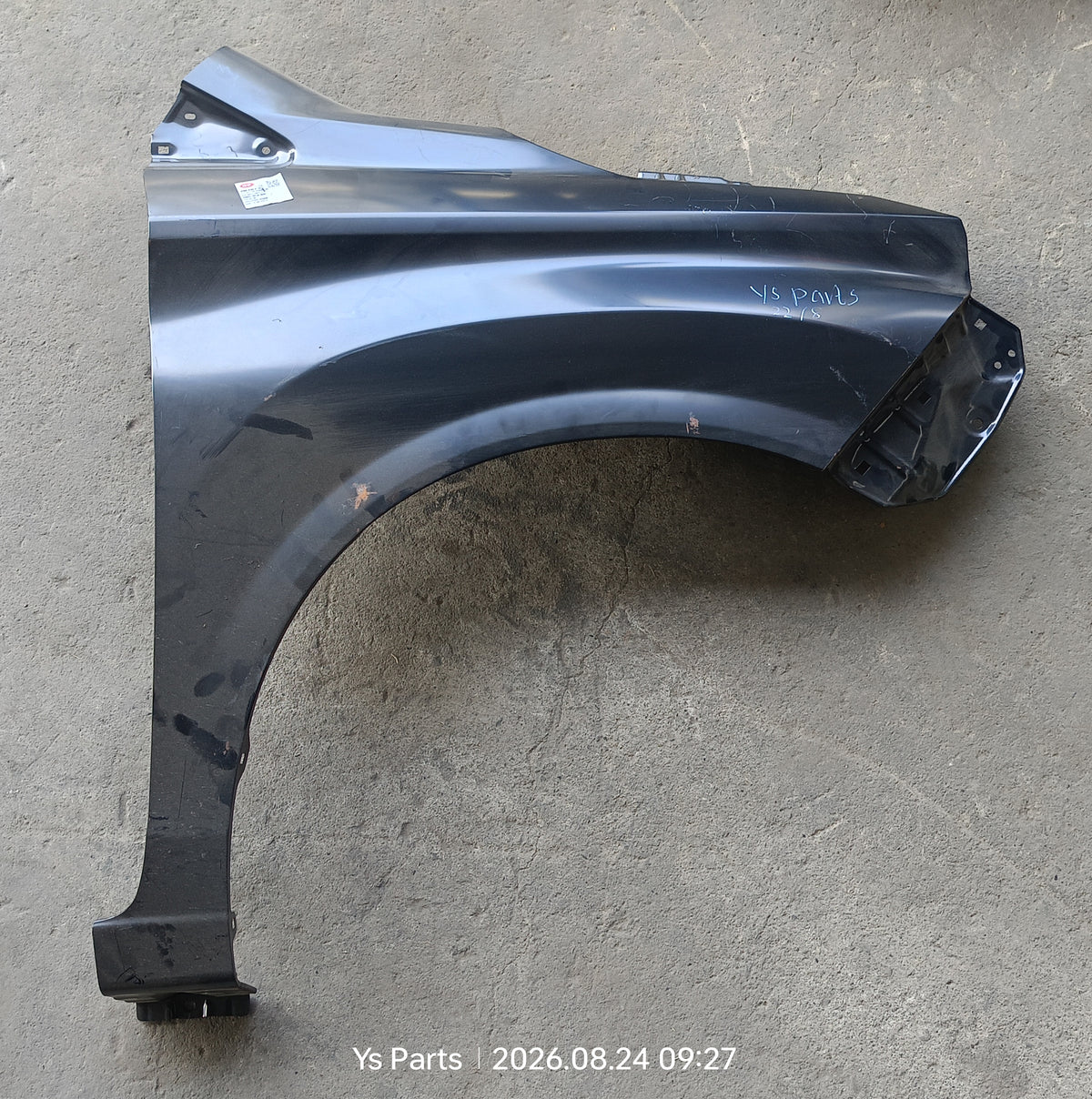 PERODUA ALZA 2022 FRONT FENDER WITHOUT HOLE RH (PDA01E-201JA-RGNA)