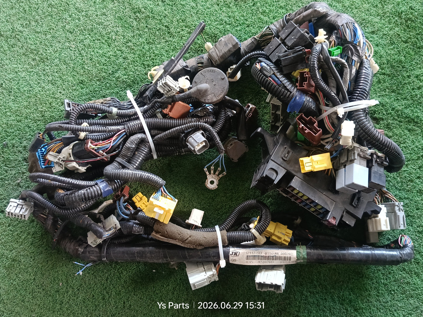 HONDA CITY AT FUSEBOX WIRING (32117-SEL-M114-MA)