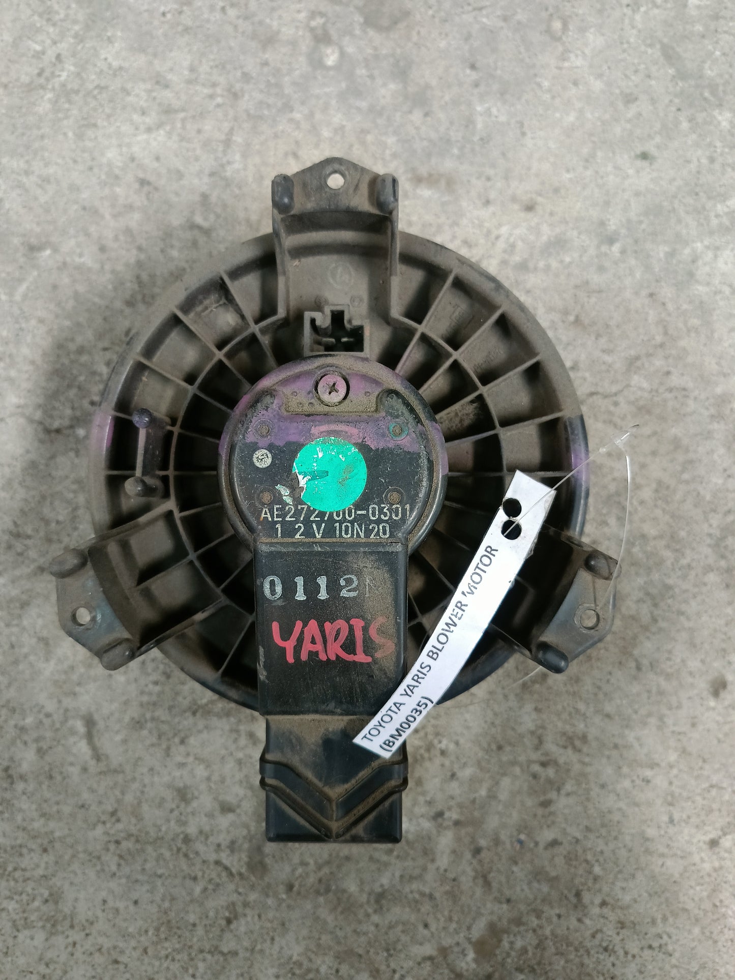 TOYOTA YARIS BLOWER MOTOR (BM0035)