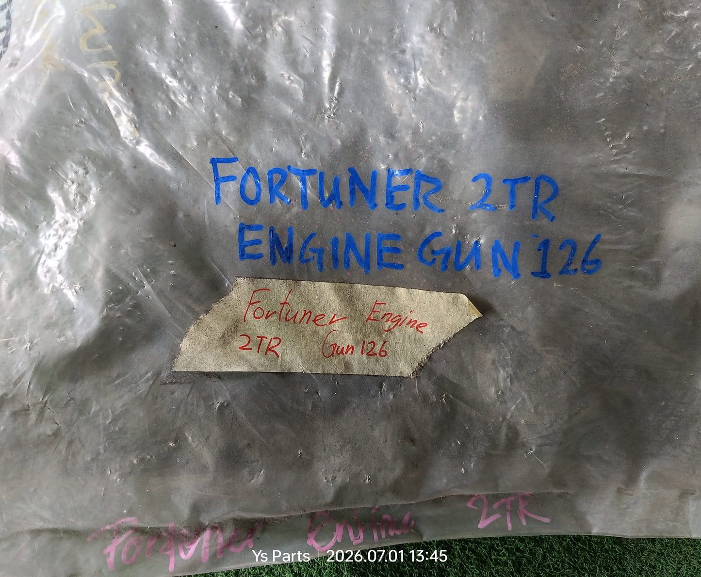 TOYOTA FORTUNER 2TR GUN126 ENGINE WIRING (WRG0070)