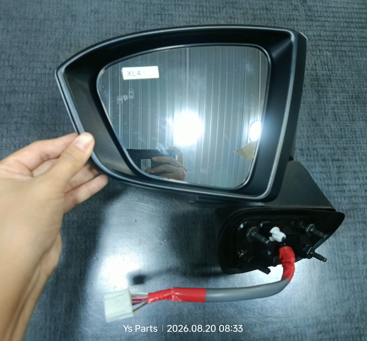 TOYOTA VELOZ SIDE MIRROR 12 WIRE LH NEW (87940-BZQ60)