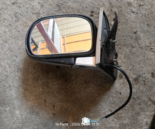 PERODUA KANCIL SIDE MIRROR LH 3 WIRE SILVER (SM10051)