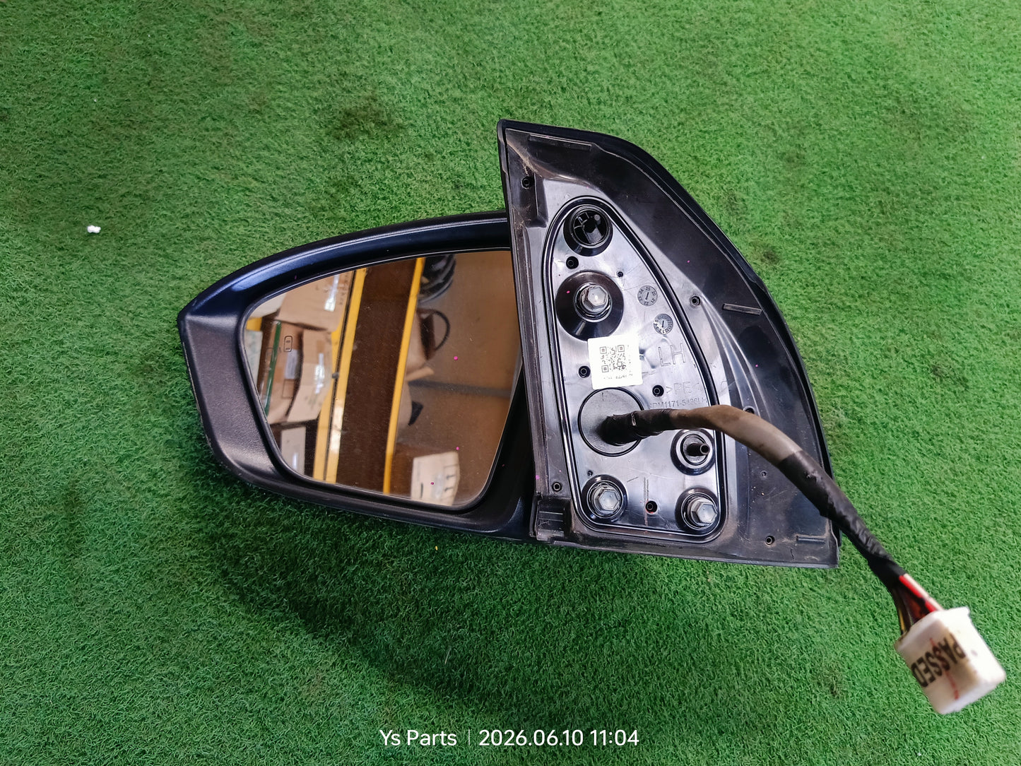 PERODUA ATIVA SIDE MIRROR LH 10 WIRE BLACK (SM10035)