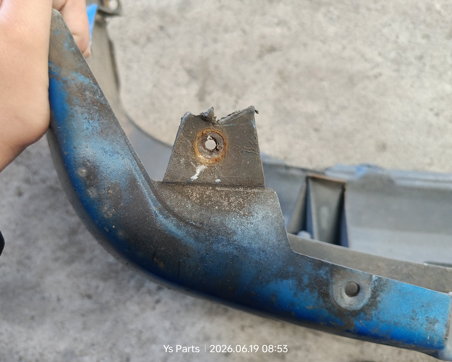 PERODUA KELISA REAR BUMPER BLUE (RB00039)