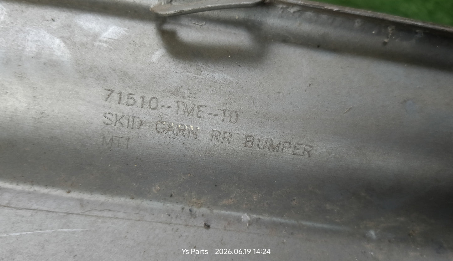 HONDA HR-V SKID GARNISH REAR BUMPER 
(71510-TME-T0)