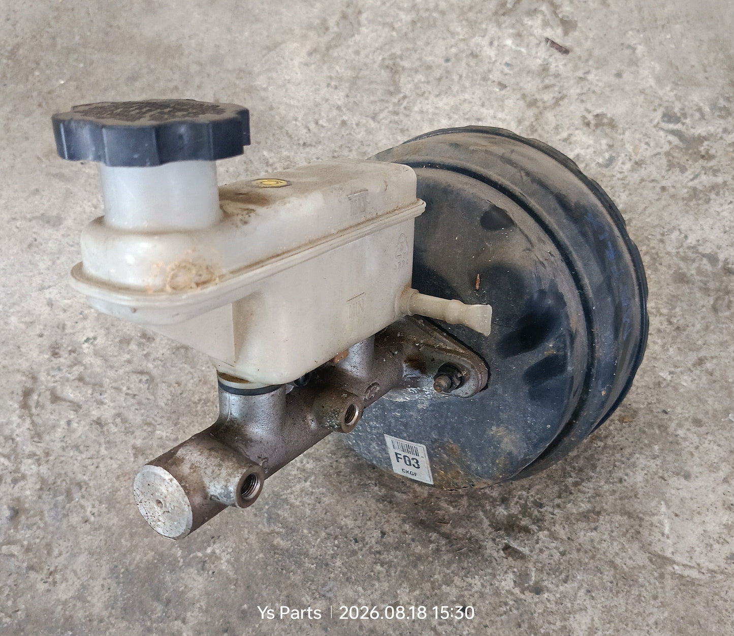 HYUNDAI MATRIX BRAKE BOOSTER SET (F03 CKGF)