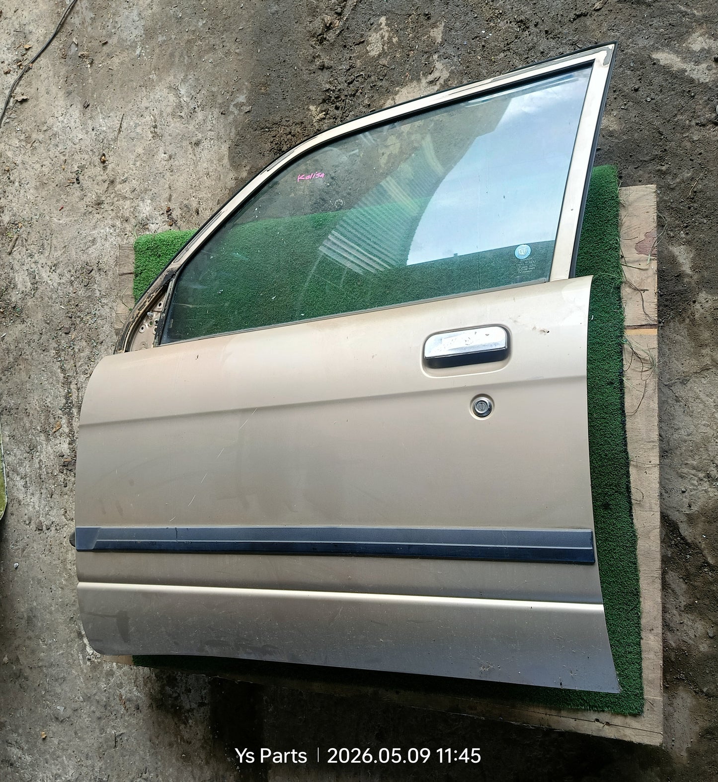 PERODUA KELISA DOOR PANEL RLH COMPLETE BROWN (DP00327)